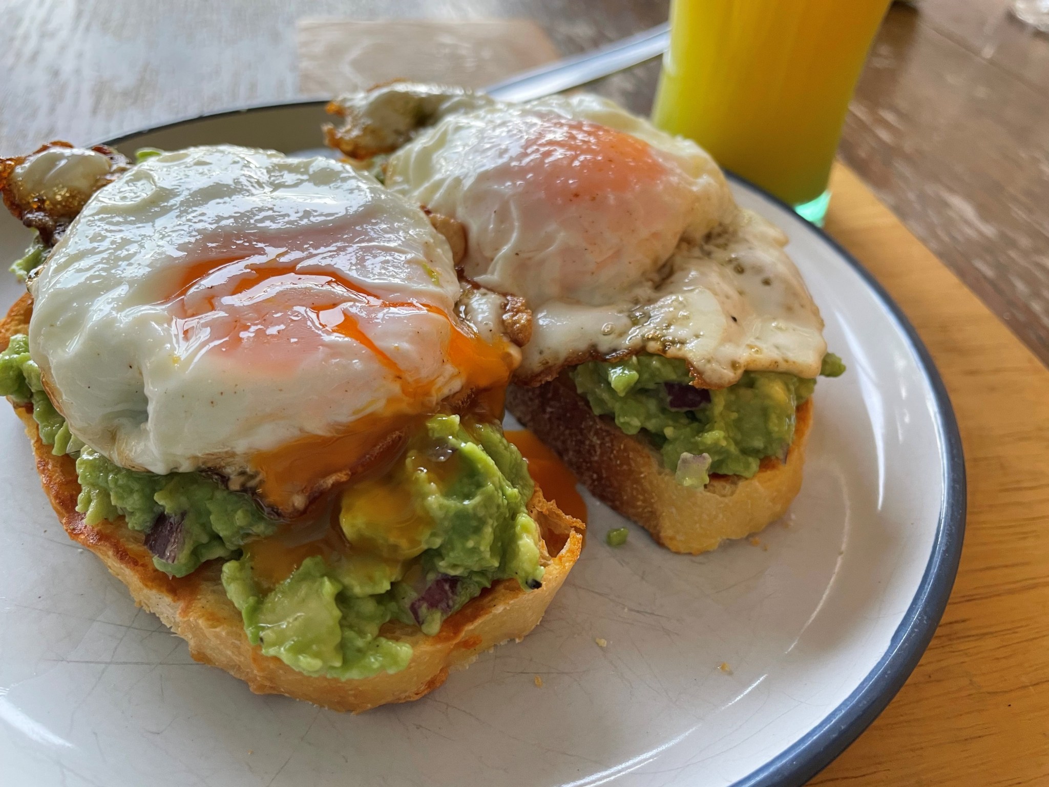 Pink Smashed Avocado Smashed Avocado โ Pesky Recipes